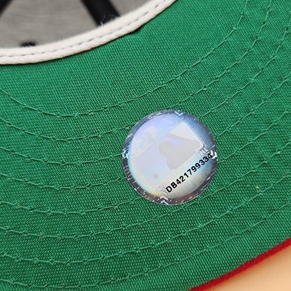 Vintage St Louis Cardinals Hat Cap New Era Fitted Size 7 1/4 Cooperstown USA - Picture 8 of 9